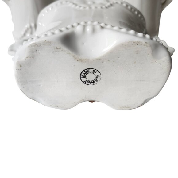 Antique German Art Nouveau Vase Set Hand Painted Floral‎ Gold Trim 1890s - 1930s - Picture 9 of 16